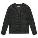 Blumint Boys Large Cable Sweater-Fern/Black
