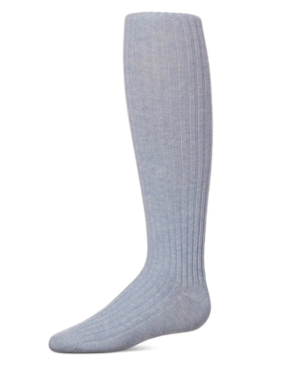 MeMoi Girls Ribbed Cotton Tights