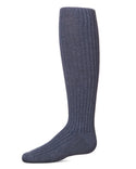 MeMoi Girls Ribbed Cotton Tights