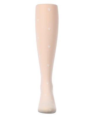 Memoi Girls Micronet Heart Tights