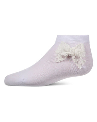 Buy white MeMoi Baby Lace Bow Anklet