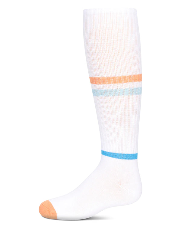 MeMoi Multi Colored Stripe Knee High