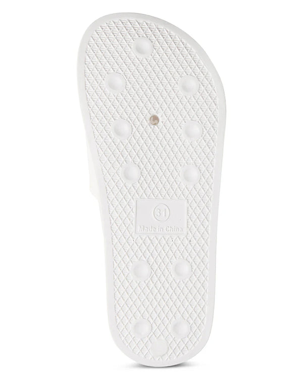 Memoi 3D Heart Slide White-Red