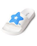 Memoi 3D Star Slide White-Blue