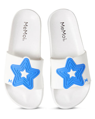 Memoi 3D Star Slide White-Blue
