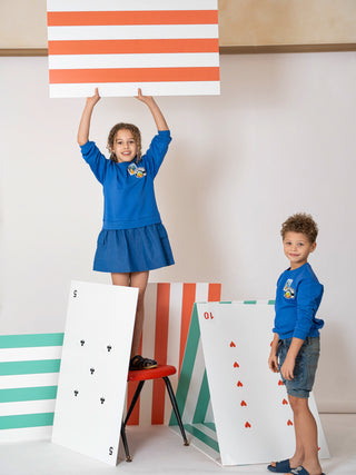 Kix Boys Travel Sweatshirt Blue