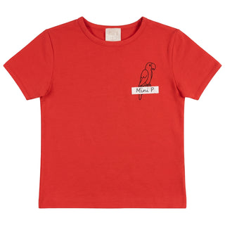 Mini P Boys Mini P Tab Top Red