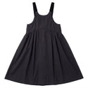 Pip & Pio Girls Taffeta Jumper With Velvet Straps Black