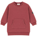 Mini P Girls Washed Frill Pocket Dress