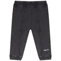 Mini P Baby Washed Piping Detail Sweatshirt Set Black