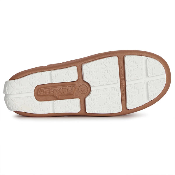 Floafers Kids Shoes Tan/Bright White