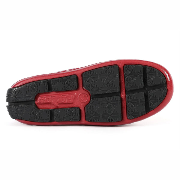 Floafers Kids Shoes Red Patent/Black