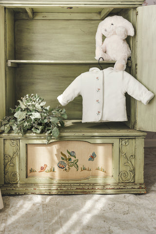 Mon Tresor Baby Plush Print Girls Jacket Gift Set I&P