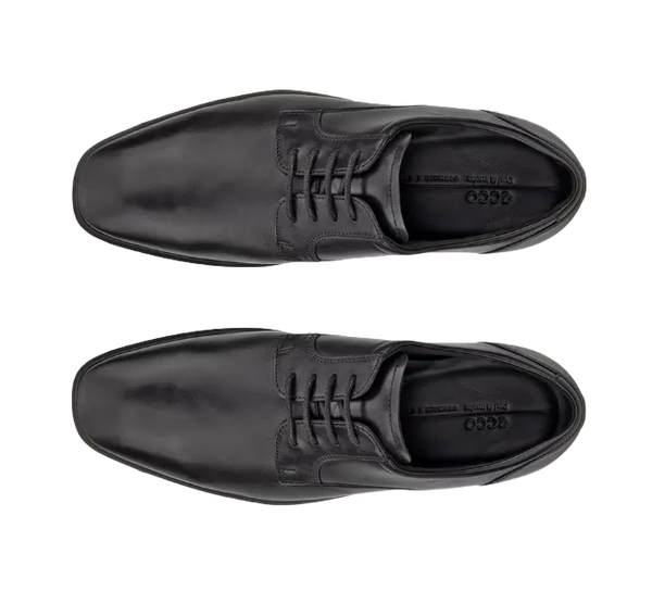 ECCO Metroplole Plain Mens Black Shoe