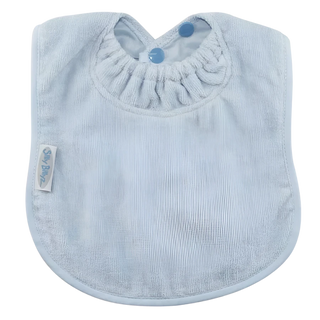 Buy dusty-blue Silly Billyz Large Towel Bib