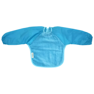 Buy aqua Silly Billyz Long Sleeve Bib