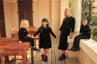 Dinky Baby Velvet 2Pc Black