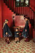 Dinky Baby 2Pc Black With Flowers