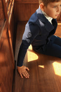 Dinky Boys Double Breasted Blazer Navy