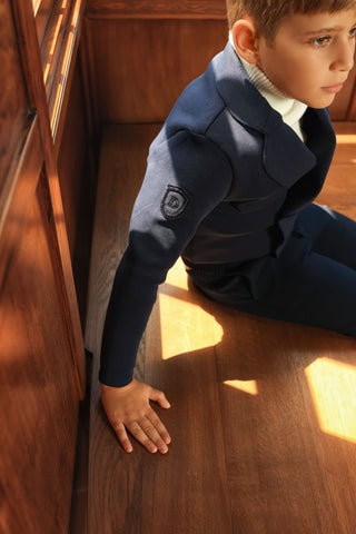 Dinky Boys Double Breasted Blazer Navy