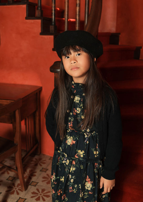 Dinky Girls Flowered Dress Multi