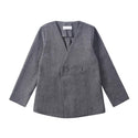 Dinky Boys Blazer With Two Buttons Grey