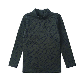 Dinky Girls Hearts Sweatshirt Green/Blue