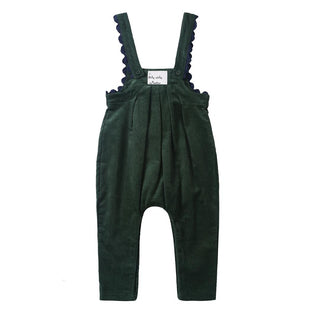 Dinky Baby Suspender Green