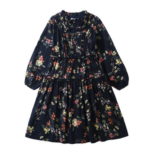 Dinky Girls Flowered Dress Multi