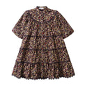 Dinky Girls Flowered Dress Multi