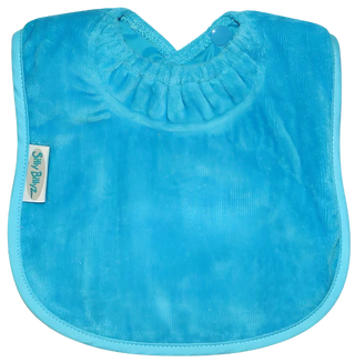 Buy aqua Silly Billyz Large Towel Bib