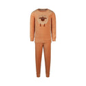 Charlie Choe Boys Velour PJ Camel