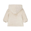 Dirkje Girls Jacket With Hood Off White