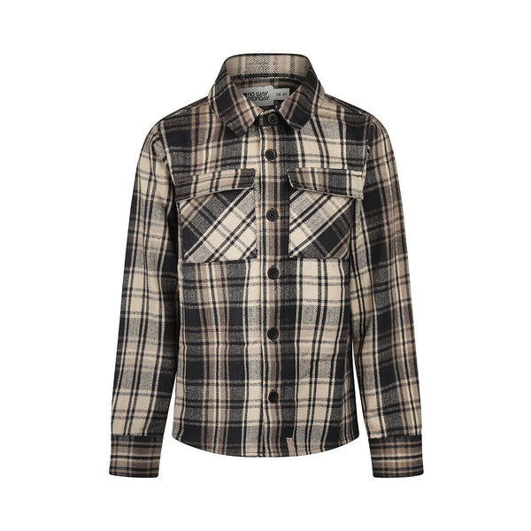 No Way Monday Boys Long Sleeves Shirt Anthracite