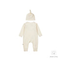 Dirkje Baby Strechie With Hat Off White