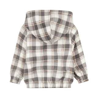 Dirkje Boys Checked Jacket Off White