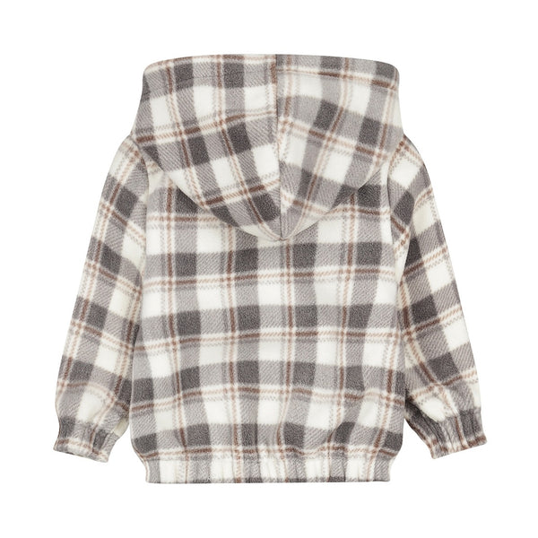 Dirkje Boys Checked Jacket Off White