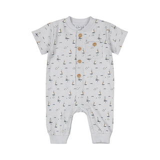 Dirkje Baby Boys Romper Light Blue