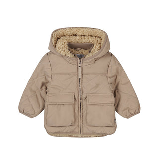 Dirkje Boys Jacket Water Repellent Faded Brown