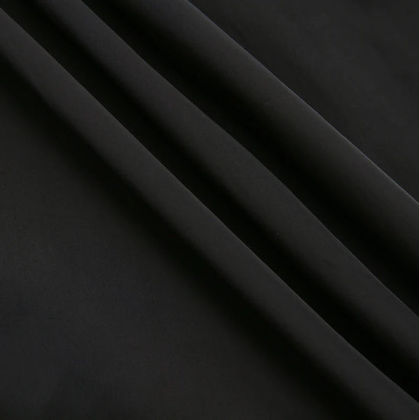 Minimal Teen Knit Collared Bubble Dress Black