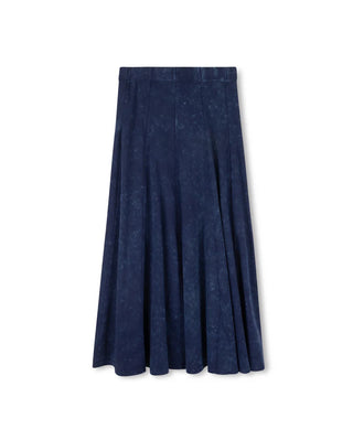 Cabana Girls Mineral Wash Paneled Midi Skirt