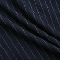 Minimal Teen V Detail Pinstriped Jumper Navy