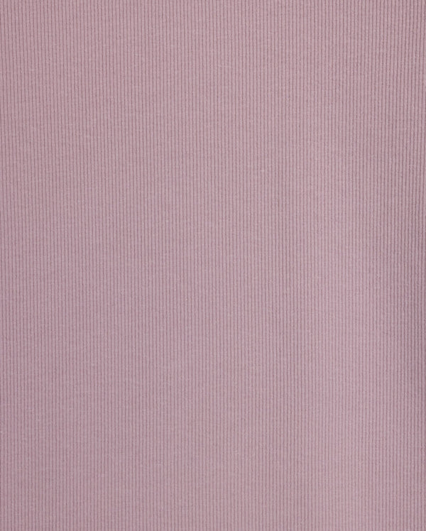 Vibe Girls 2Pc Mallow Ribbed T-shirt with Parachute Pocket Skirt Mauve