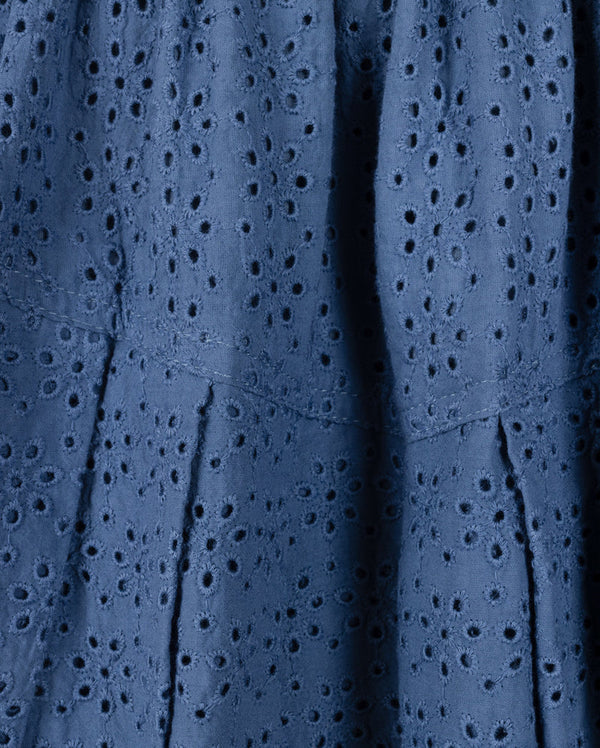 Papillon Girls Fann Pop Up Bow 2Pc White/Blue