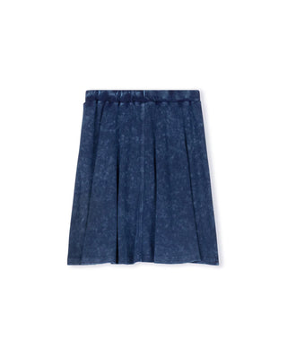 Cabana Girls Mineral Wash A-line Ribbed Skirt