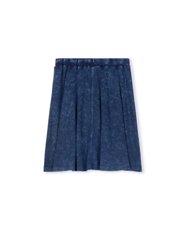 Cabana Girls Mineral Wash A-line Ribbed Skirt