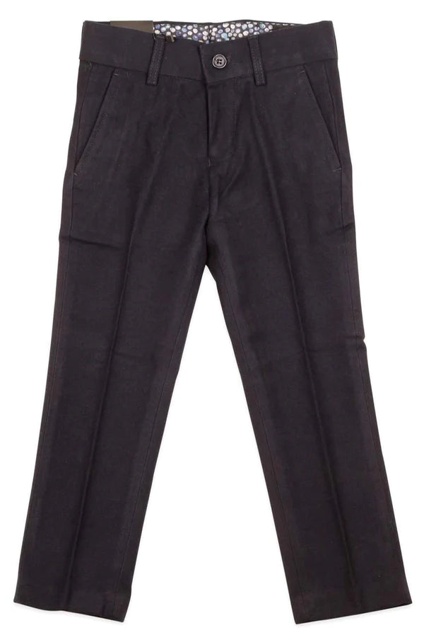 Armando Martillo Elegant Wool-Feel Slim Fit Boys Pants, Sizes 8 - 20