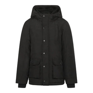 No Way Monday Boys Jacket Parka Black