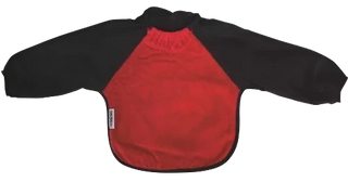 Buy red-navy Silly Billyz Long Sleeve Bib