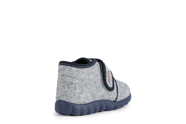 Geox Homeshoes - Casual Sport - Grey/Navy Boy/Unisex - Baby - 13th Avenue